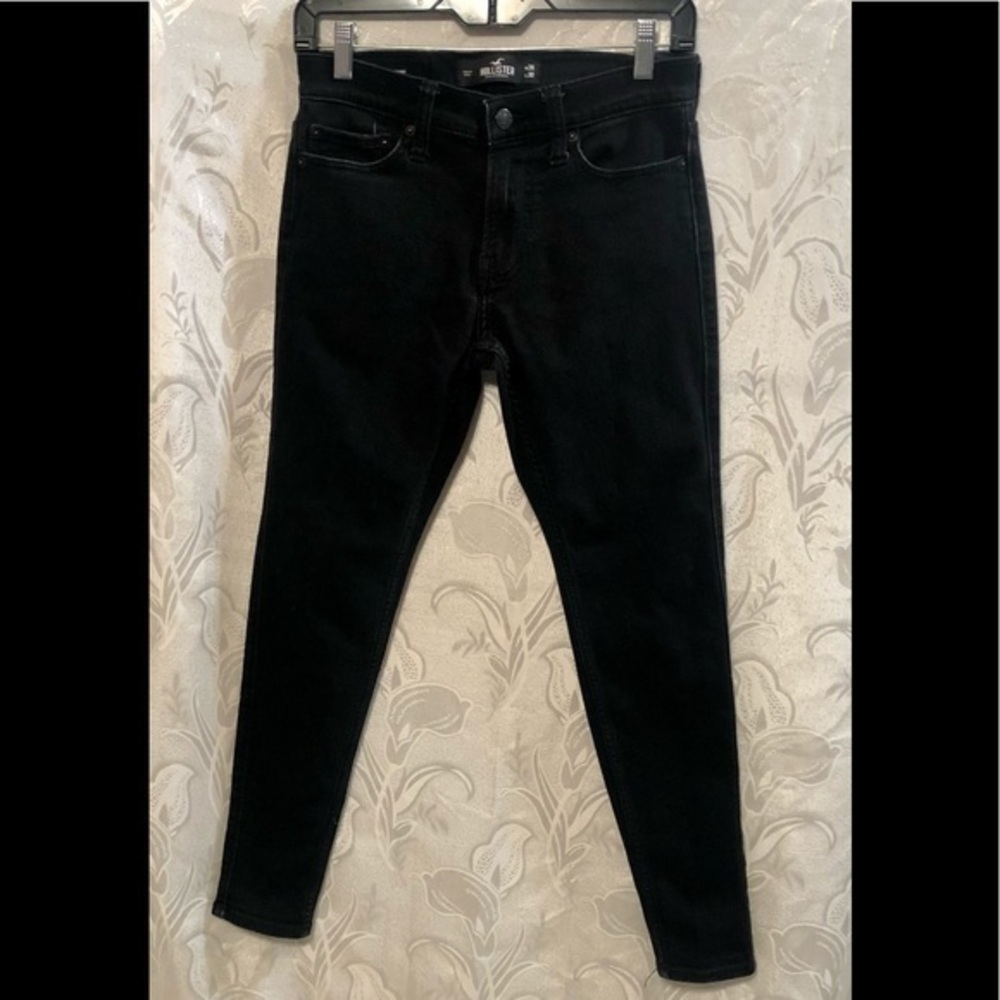 Hollister Black Super Skinny Advance Stretch Jeans